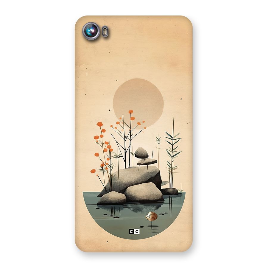 Zen Garden Back Case for Canvas Fire 4 (A107)