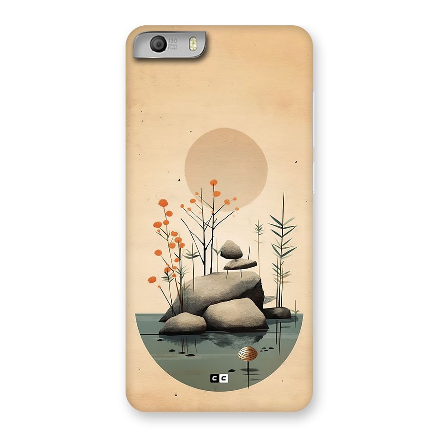 Zen Garden Back Case for Canvas Knight 2