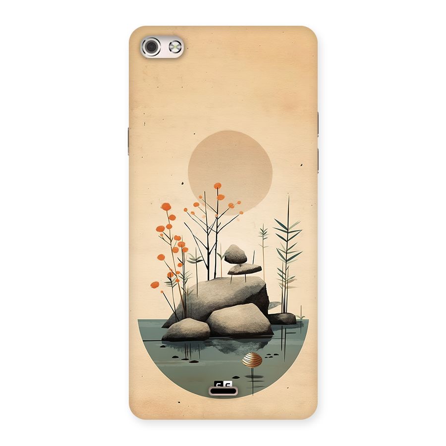 Zen Garden Back Case for Canvas Silver 5