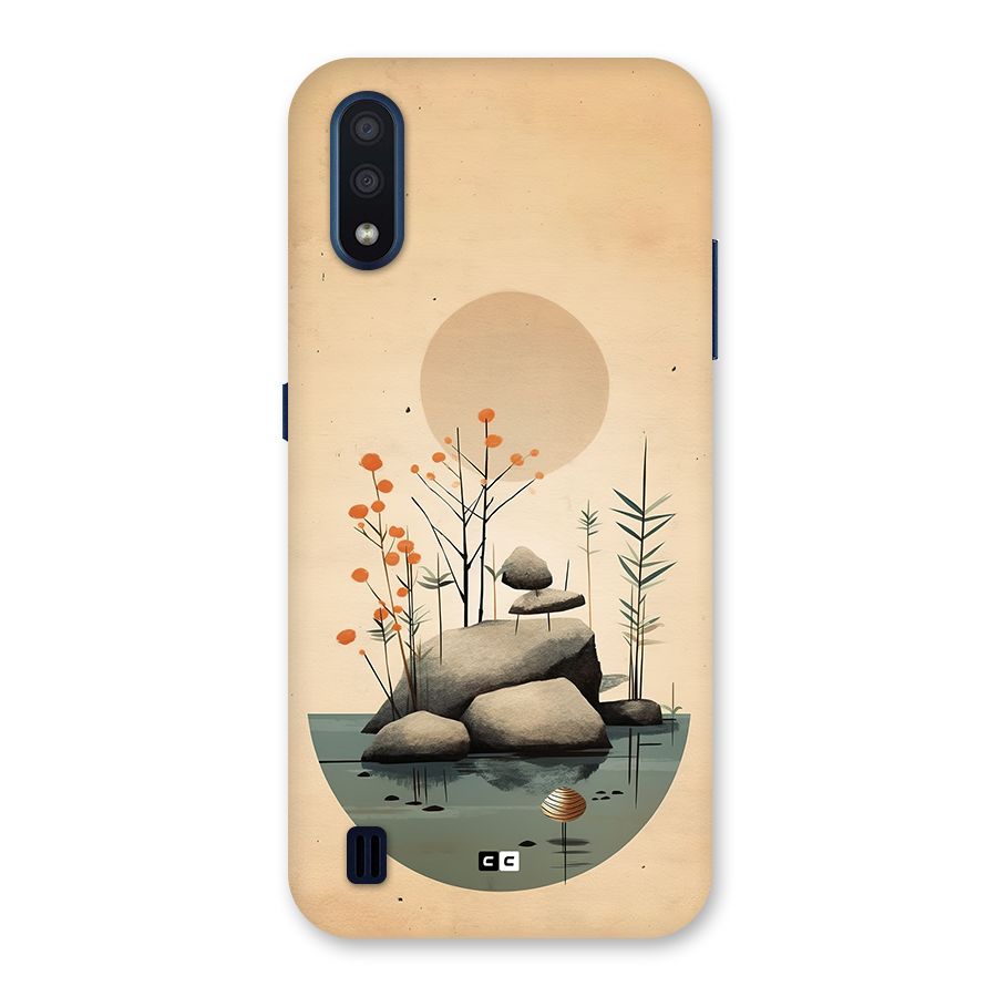 Zen Garden Back Case for Galaxy M01