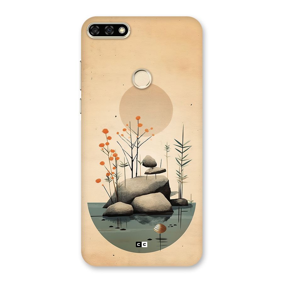 Zen Garden Back Case for Honor 7A
