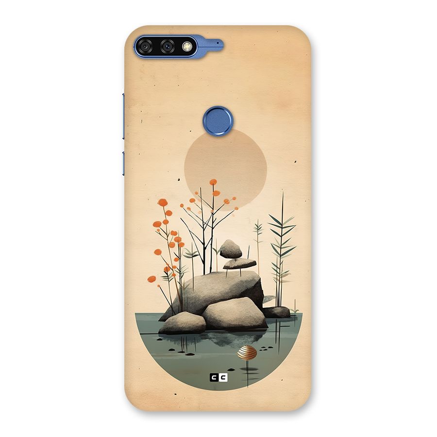 Zen Garden Back Case for Honor 7C