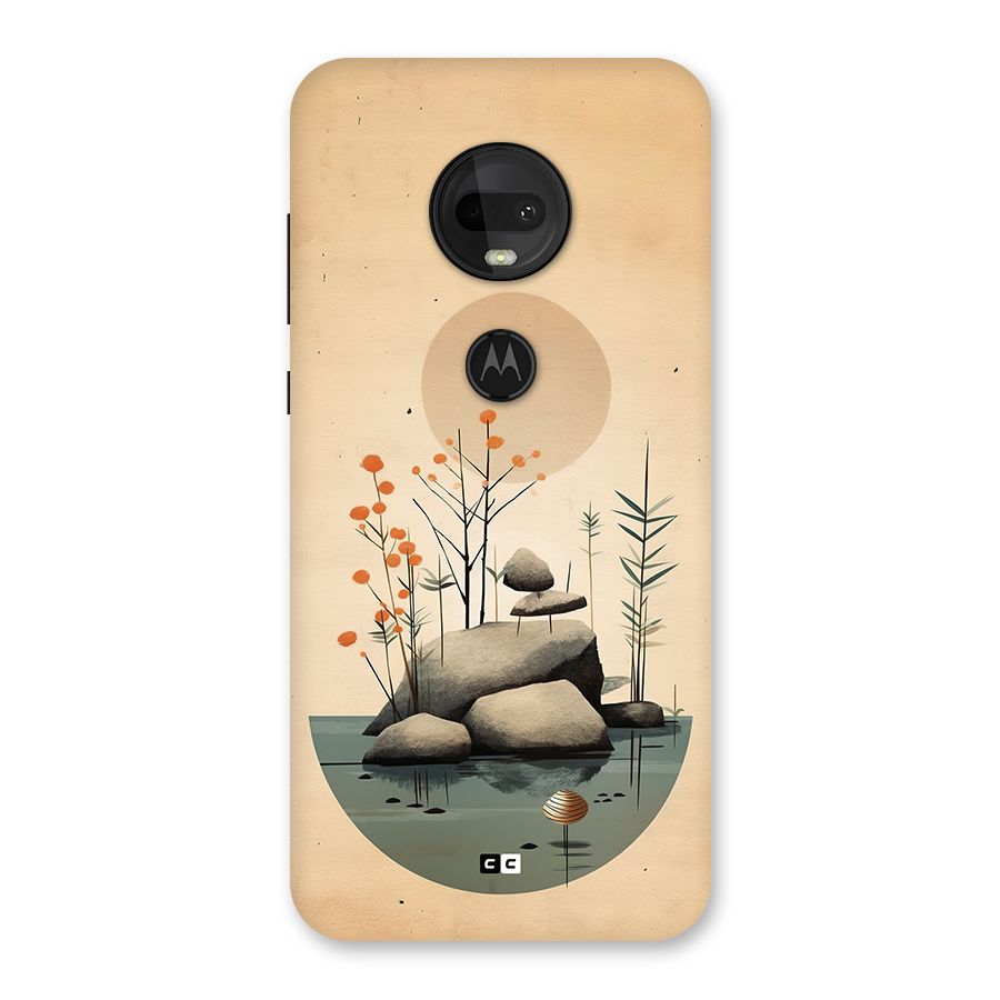 Zen Garden Back Case for Moto G7