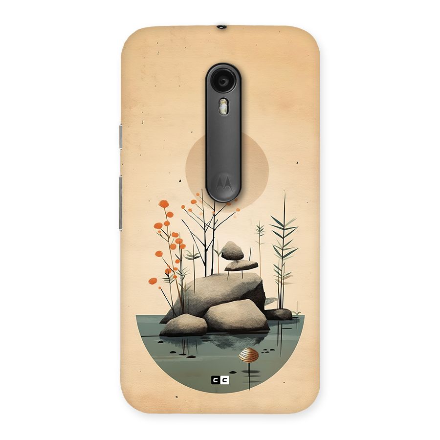 Zen Garden Back Case for Moto G Turbo