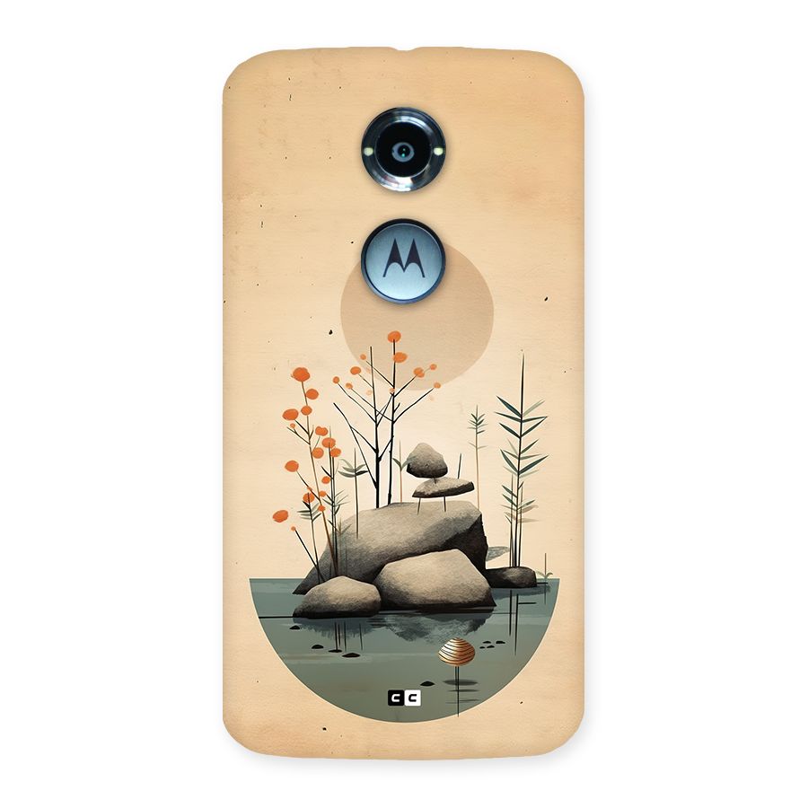 Zen Garden Back Case for Moto X2