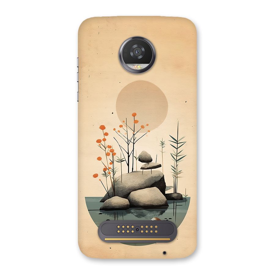 Zen Garden Back Case for Moto Z2 Play