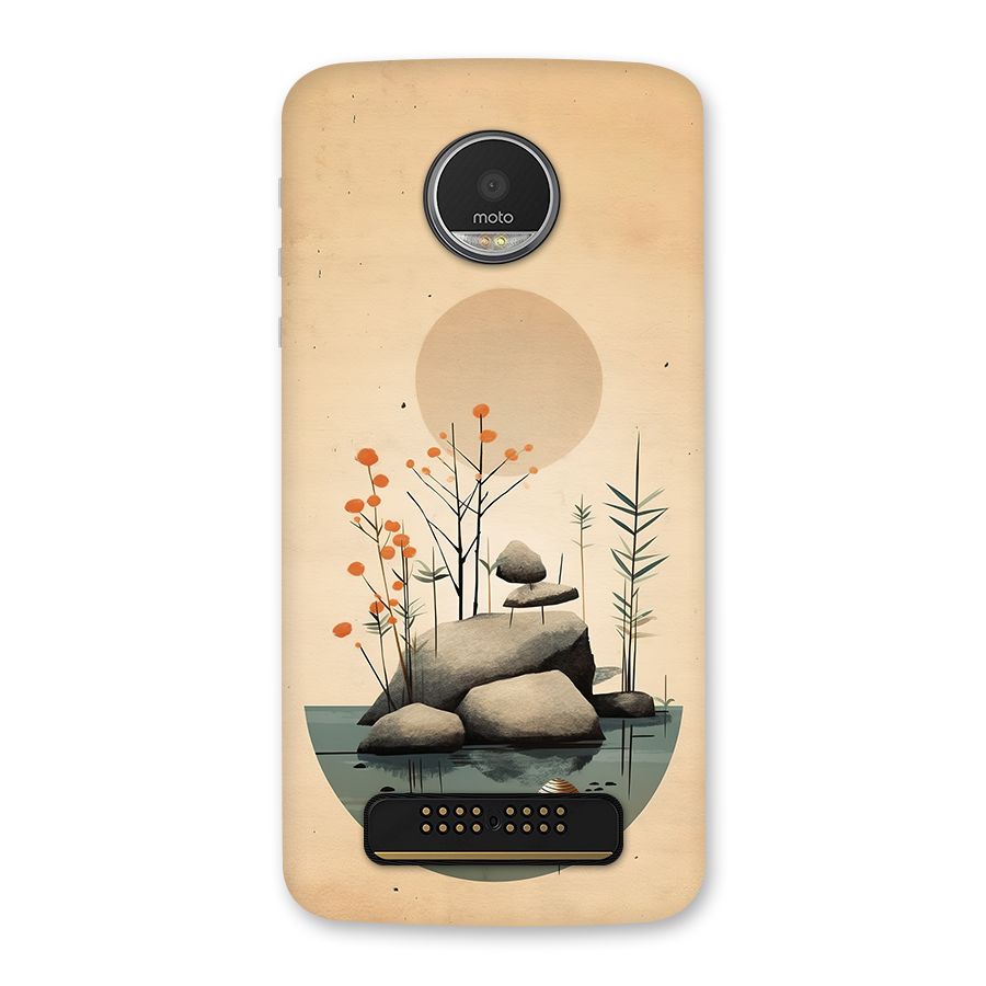 Zen Garden Back Case for Moto Z Play