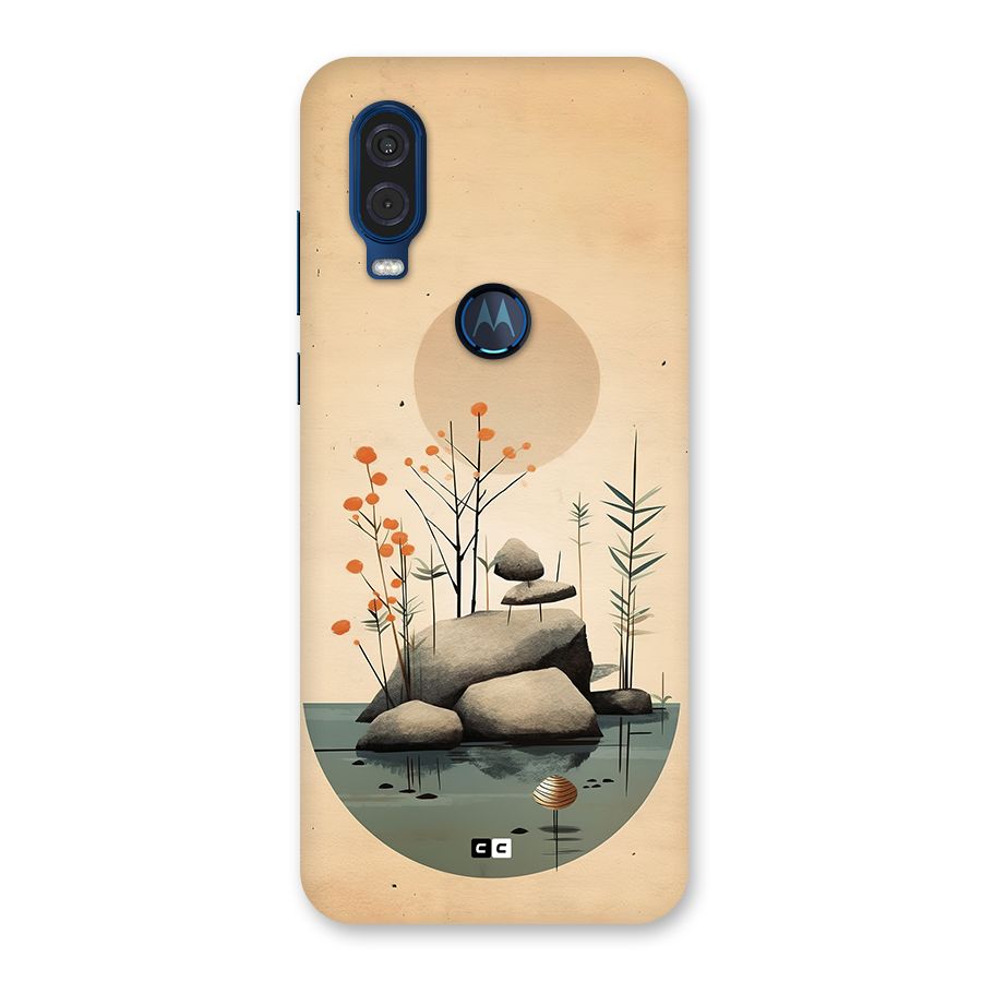 Zen Garden Back Case for Motorola One Vision