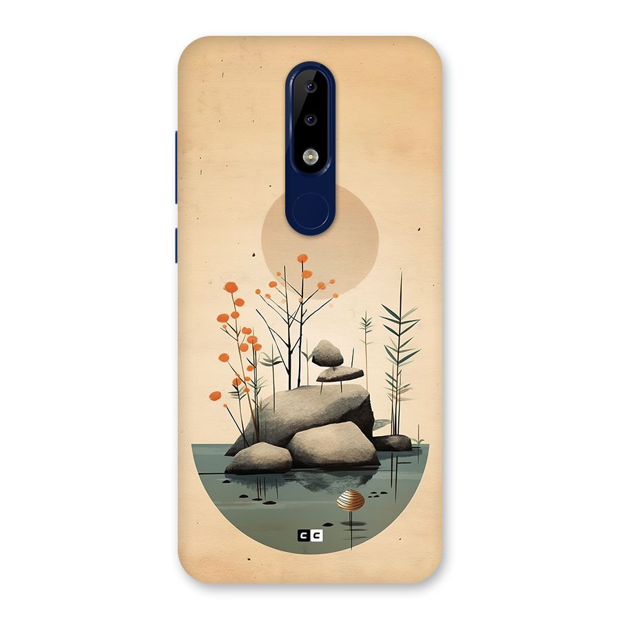 Zen Garden Back Case for Nokia 5.1 Plus