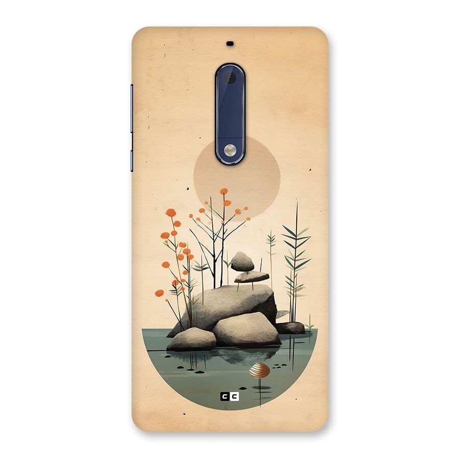 Zen Garden Back Case for Nokia 5