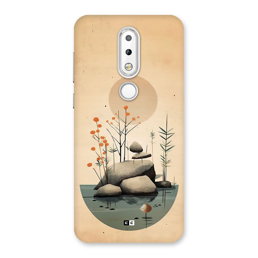 Zen Garden Back Case for Nokia 6.1 Plus