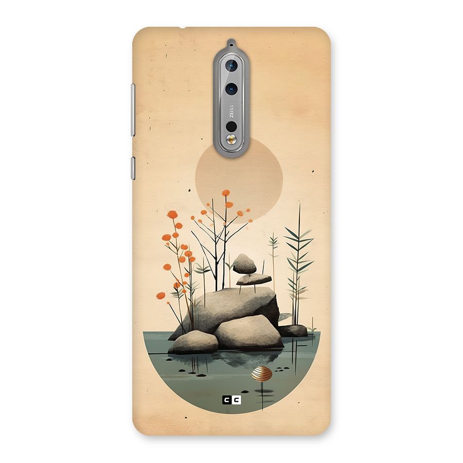 Zen Garden Back Case for Nokia 8
