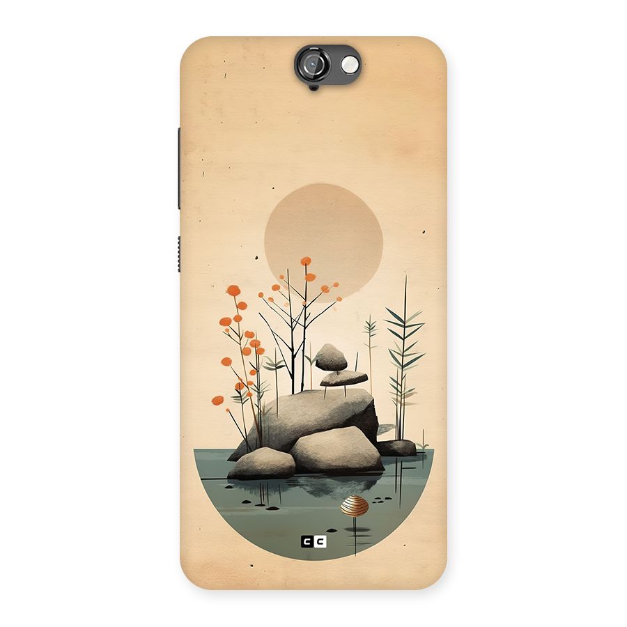 Zen Garden Back Case for One A9