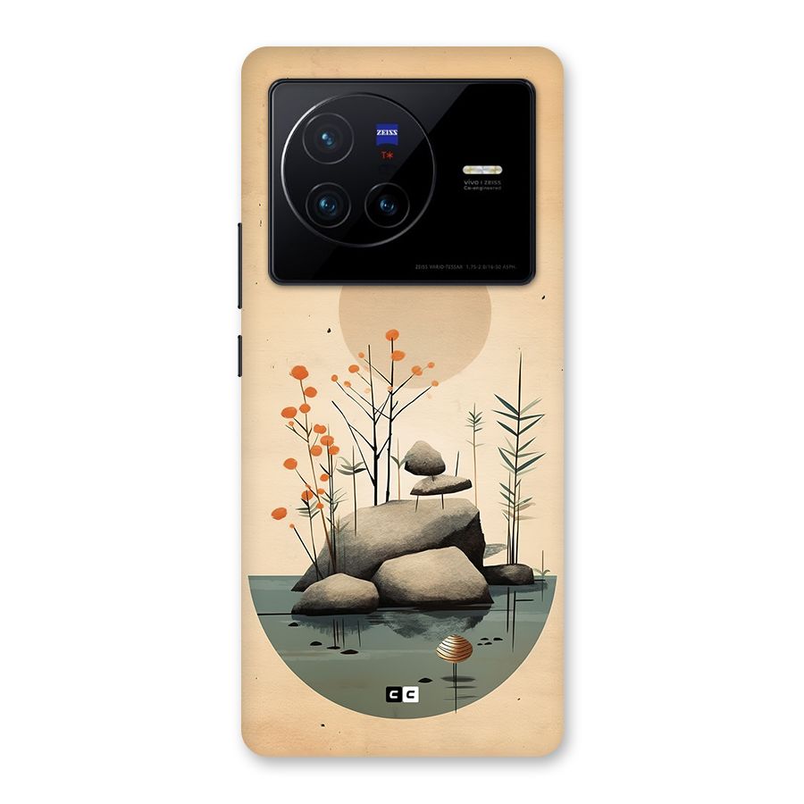 Zen Garden Back Case for Vivo X80