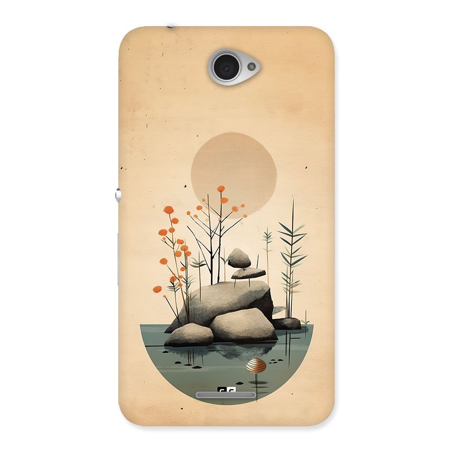 Zen Garden Back Case for Xperia E4