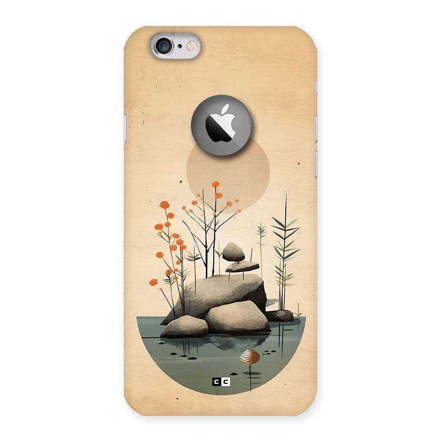 Zen Garden Back Case for iPhone 6 Logo Cut