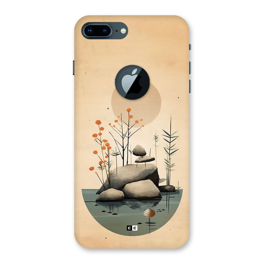 Zen Garden Back Case for iPhone 7 Plus Logo Cut