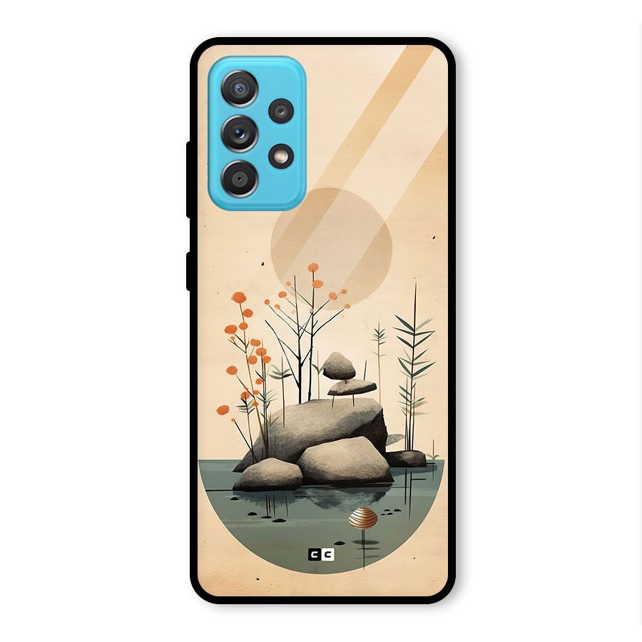 Zen Garden Glass Back Case for Galaxy A52s 5G