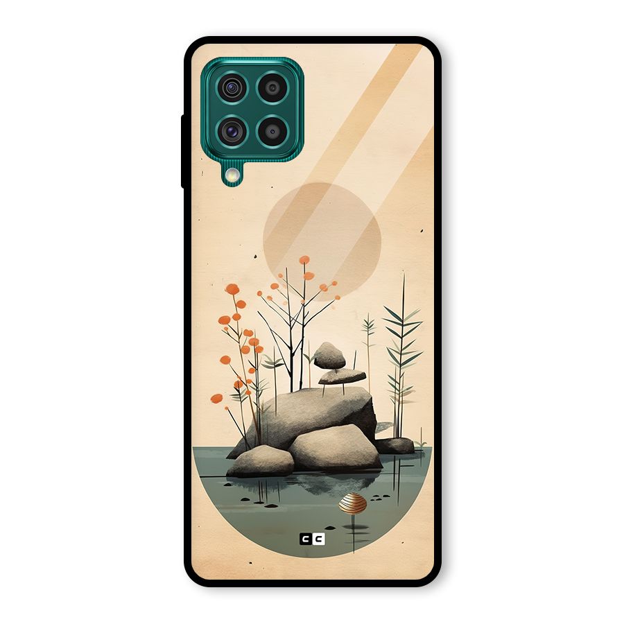 Zen Garden Glass Back Case for Galaxy F62