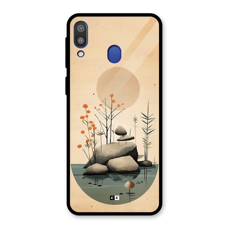 Zen Garden Glass Back Case for Galaxy M20