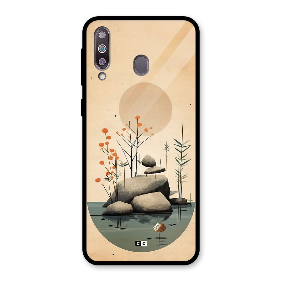 Zen Garden Glass Back Case for Galaxy M30