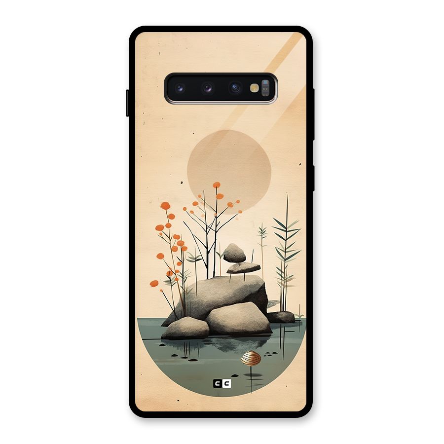 Zen Garden Glass Back Case for Galaxy S10 Plus