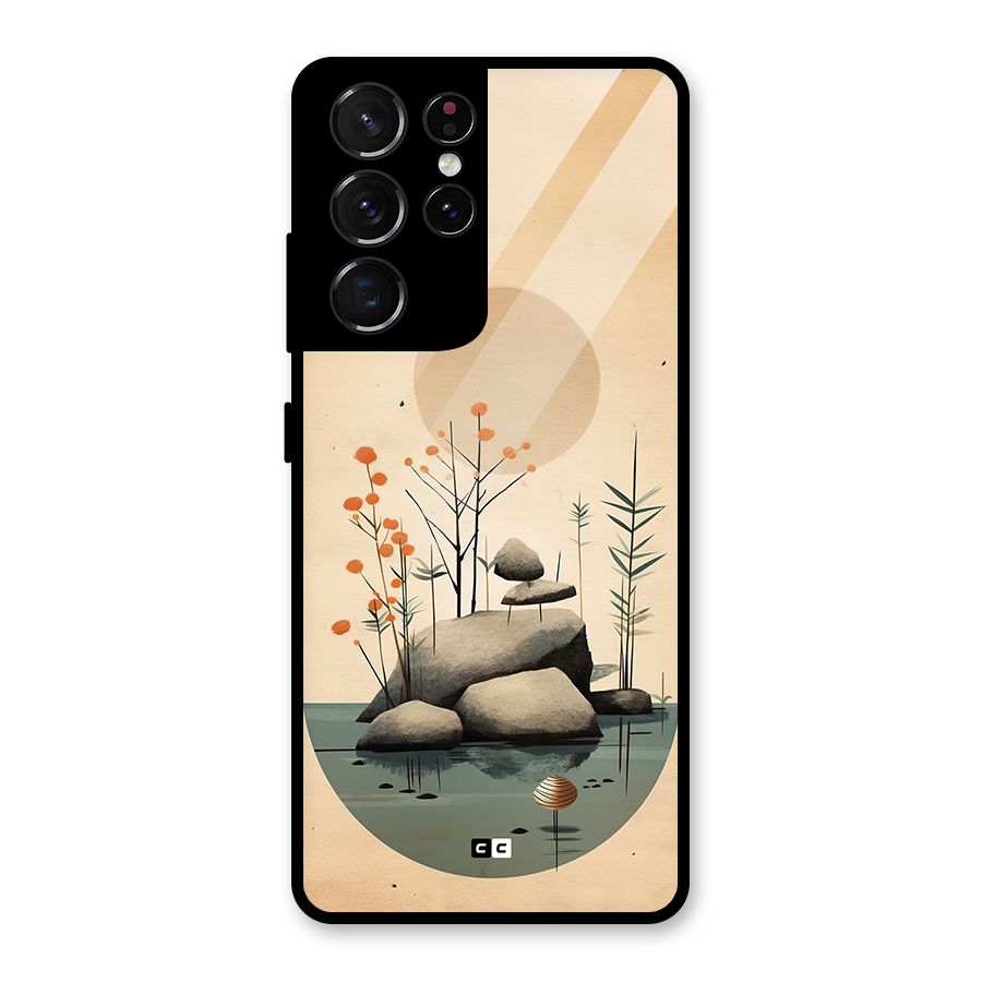 Zen Garden Glass Back Case for Galaxy S21 Ultra 5G