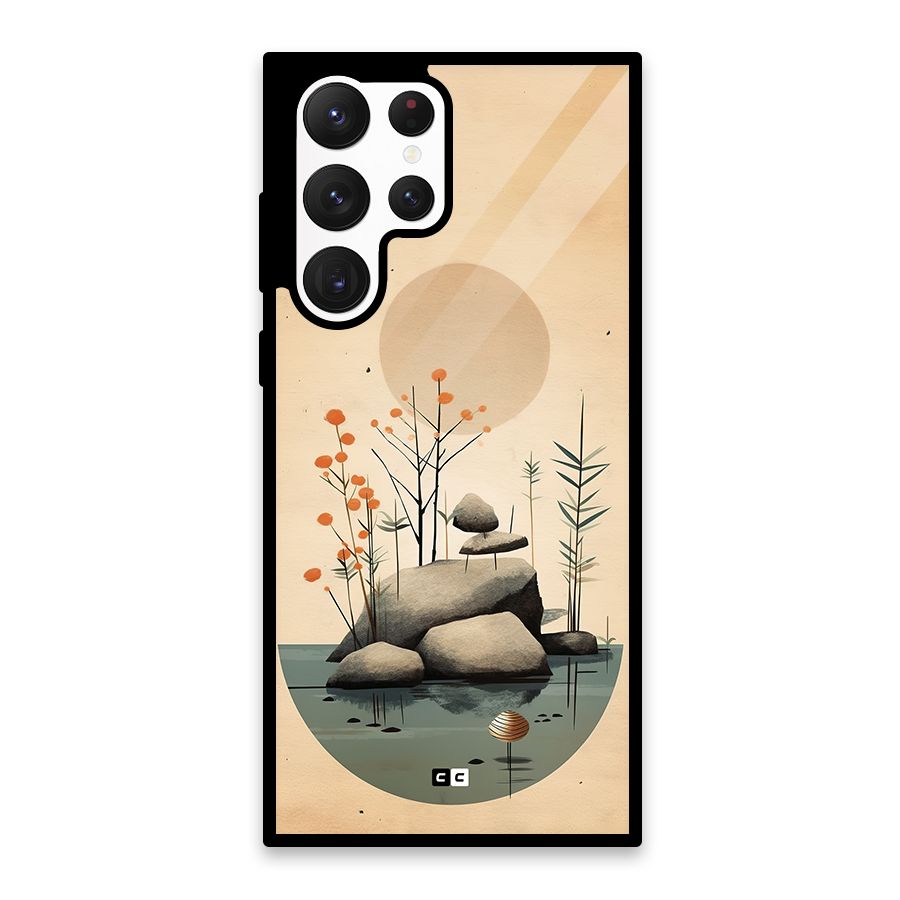 Zen Garden Glass Back Case for Galaxy S22 Ultra 5G
