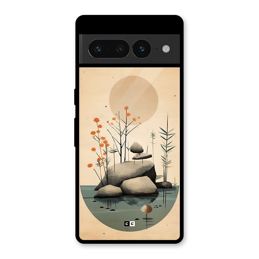 Zen Garden Glass Back Case for Google Pixel 7 Pro