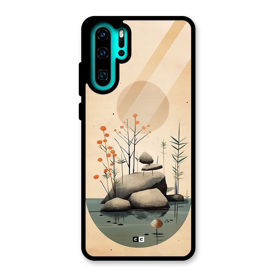 Zen Garden Glass Back Case for Huawei P30 Pro