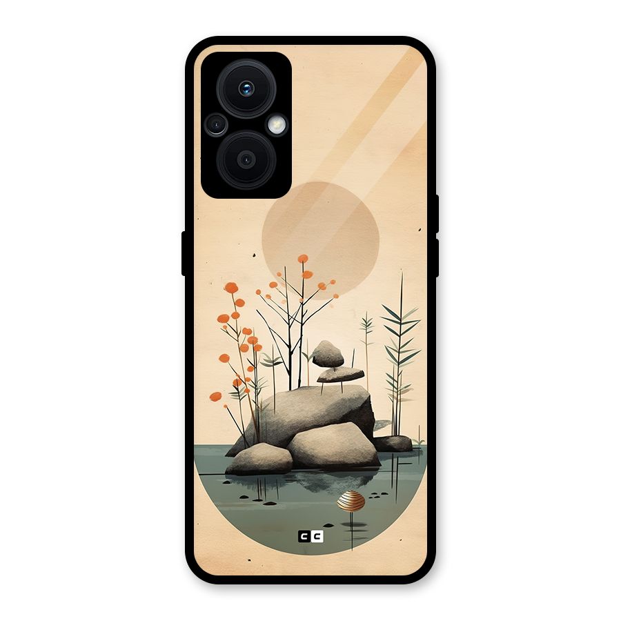 Zen Garden Glass Back Case for Oppo F21s Pro 5G