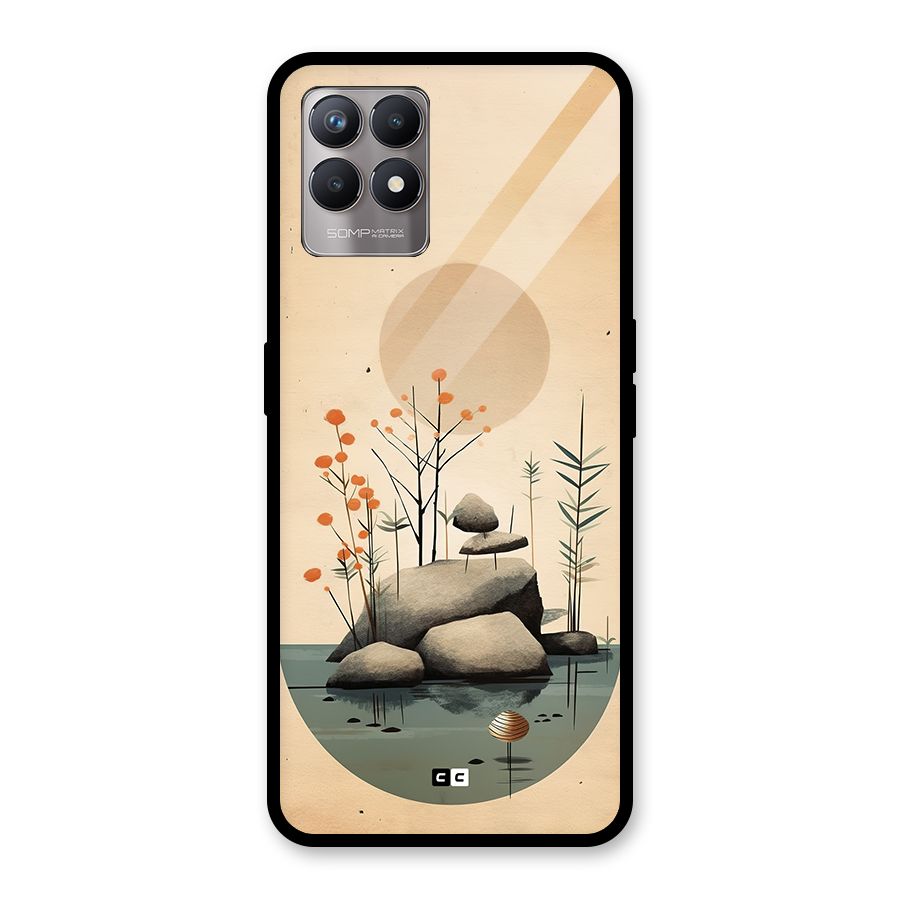 Zen Garden Glass Back Case for Realme Narzo 50
