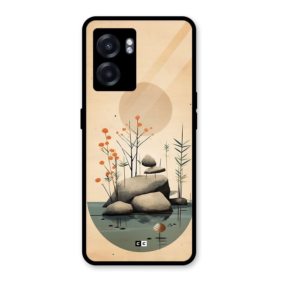Zen Garden Glass Back Case for Realme Narzo 50 5G