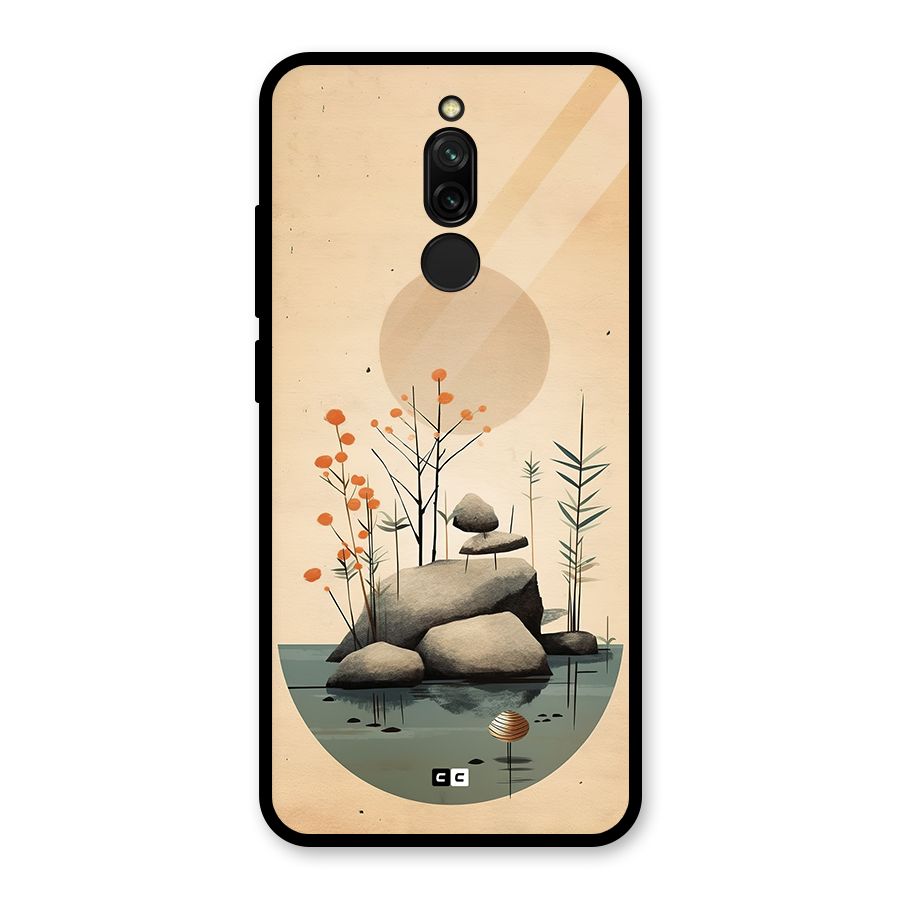 Zen Garden Glass Back Case for Redmi 8