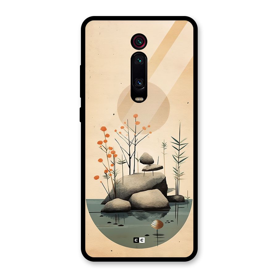Zen Garden Glass Back Case for Redmi K20