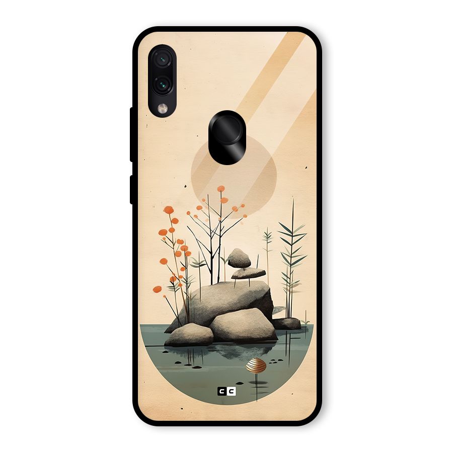 Zen Garden Glass Back Case for Redmi Note 7 Pro