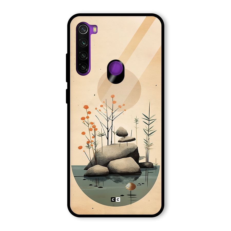 Zen Garden Glass Back Case for Redmi Note 8