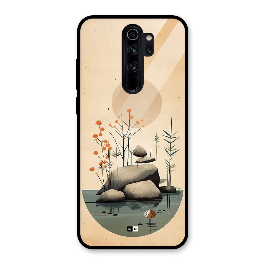 Zen Garden Glass Back Case for Redmi Note 8 Pro