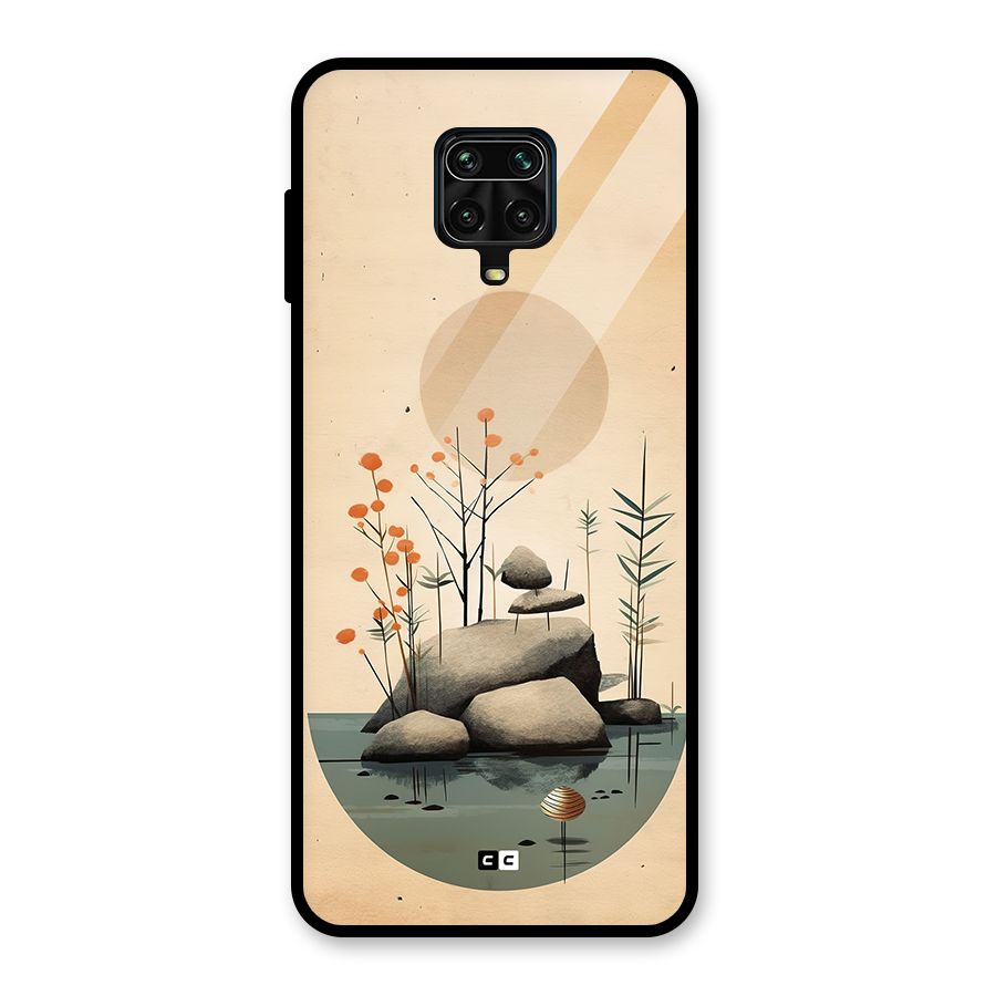 Zen Garden Glass Back Case for Redmi Note 9 Pro