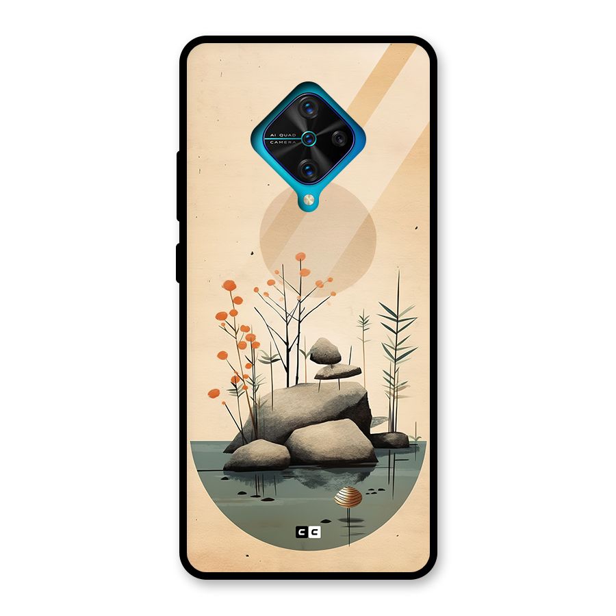 Zen Garden Glass Back Case for Vivo S1 Pro
