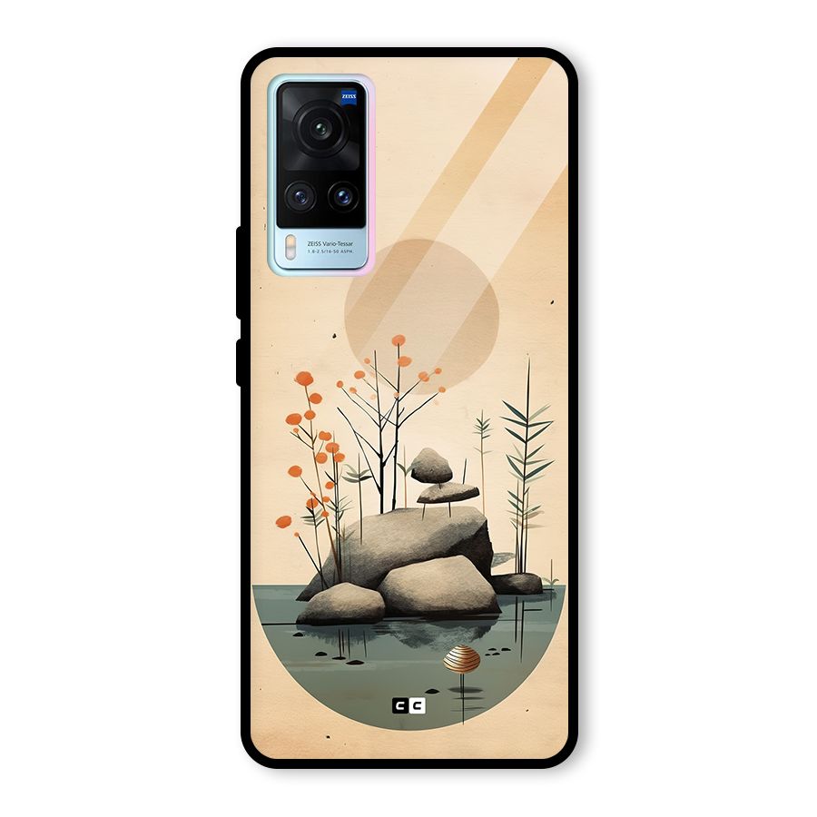 Zen Garden Glass Back Case for Vivo X60