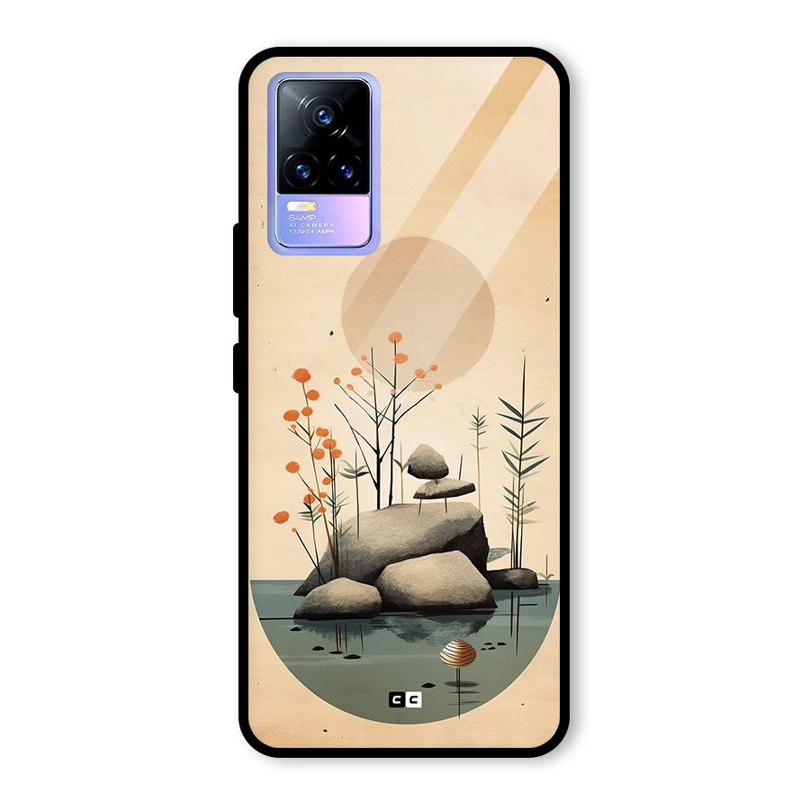 Zen Garden Glass Back Case for Vivo Y73