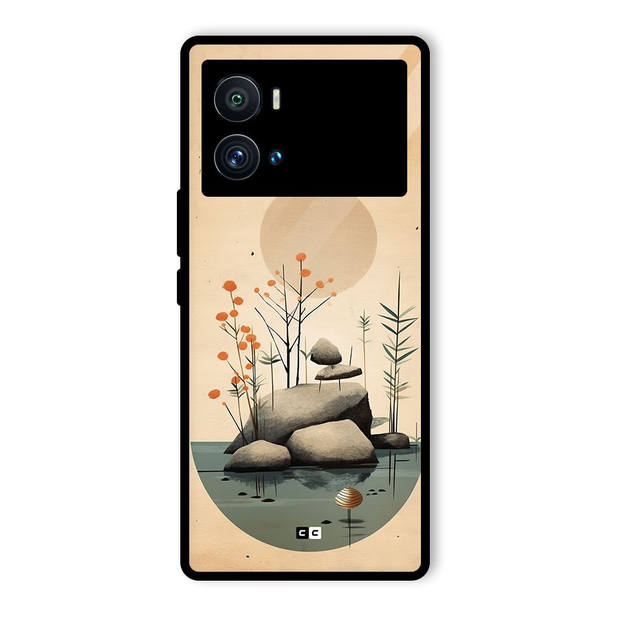 Zen Garden Glass Back Case for Vivo iQOO 9 Pro
