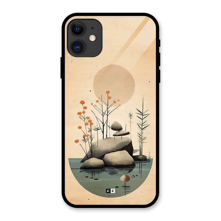 Zen Garden Glass Back Case for iPhone 11