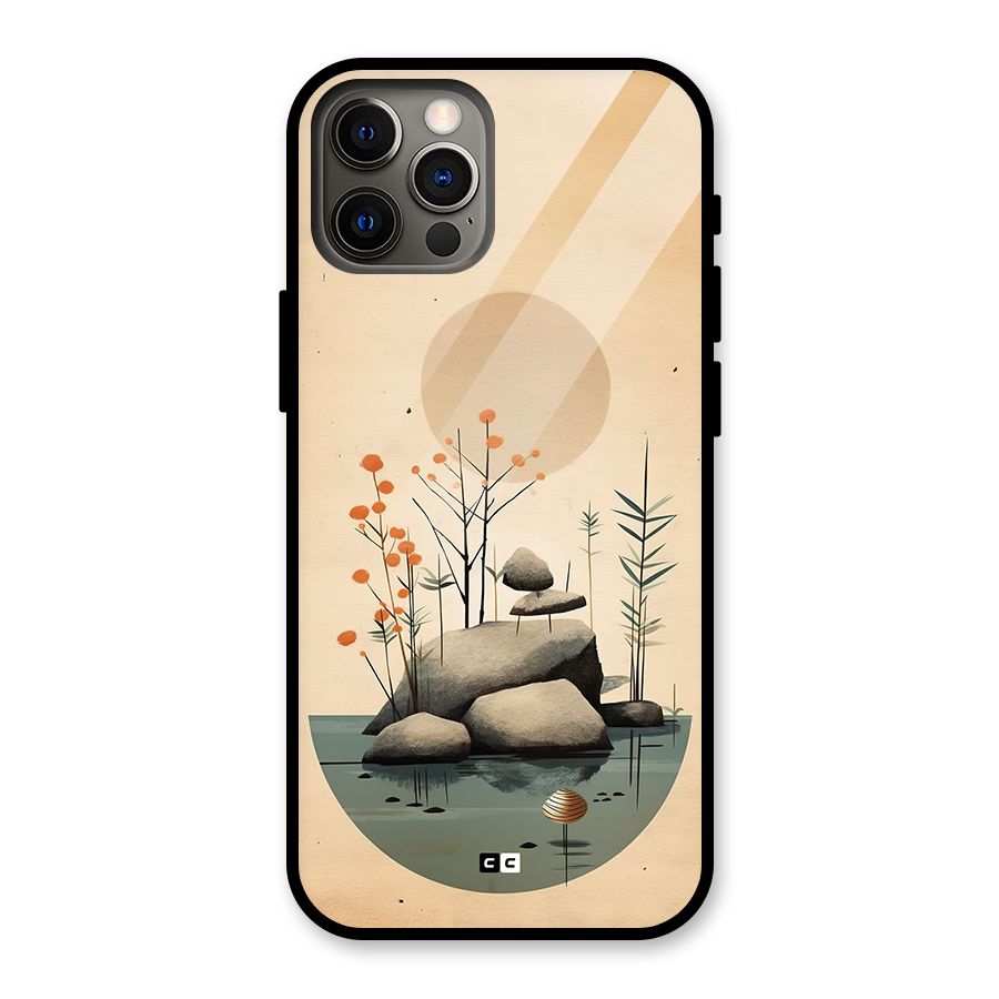 Zen Garden Glass Back Case for iPhone 12 Pro