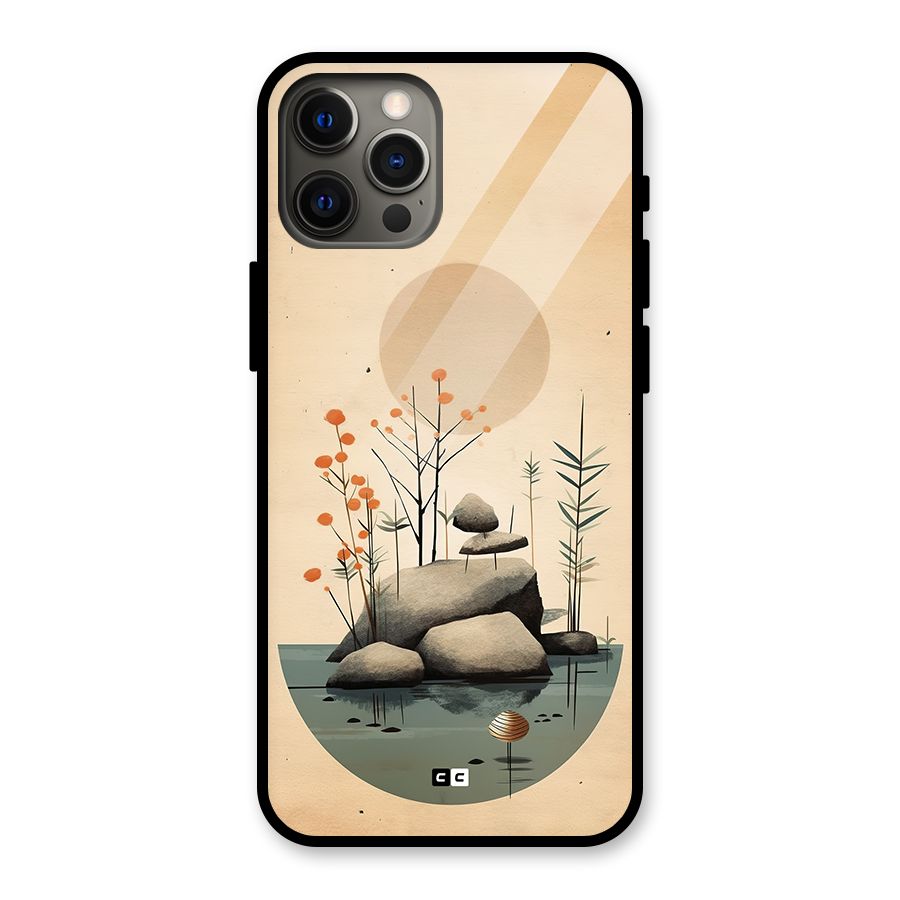 Zen Garden Glass Back Case for iPhone 12 Pro Max