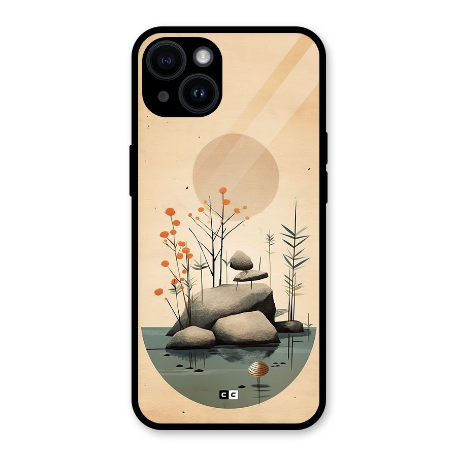 Zen Garden Glass Back Case for iPhone 14