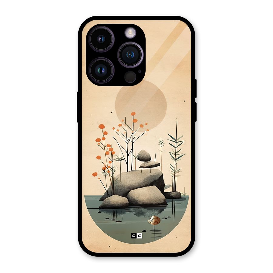 Zen Garden Glass Back Case for iPhone 14 Pro