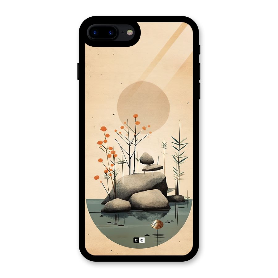Zen Garden Glass Back Case for iPhone 8 Plus