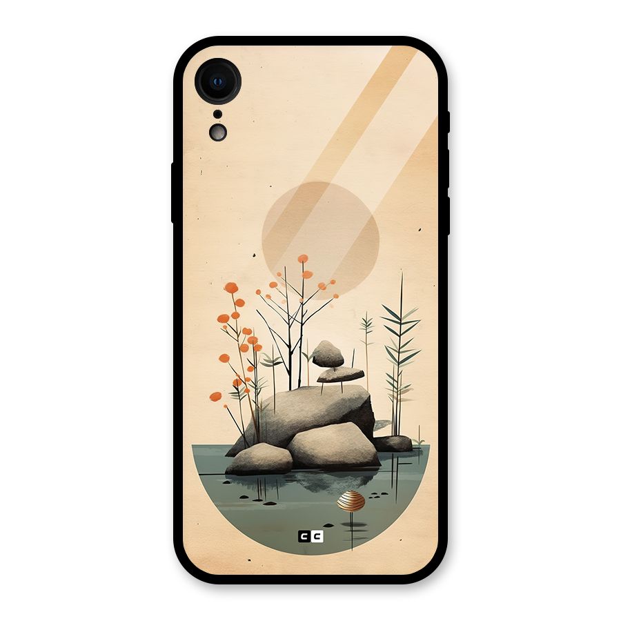 Zen Garden Glass Back Case for iPhone XR